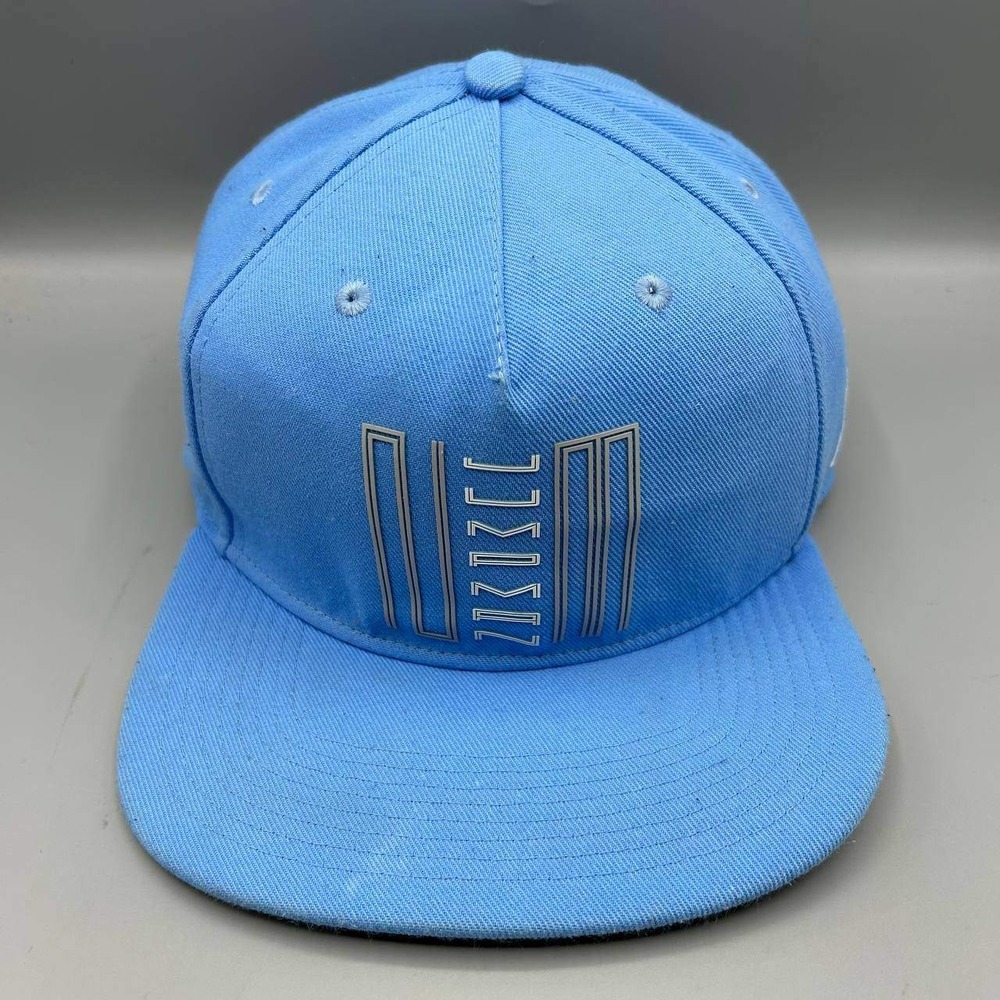 Air Jordan 11 Hat Men Blue Black Embroidered Logo Jumpman Snap Back Cap